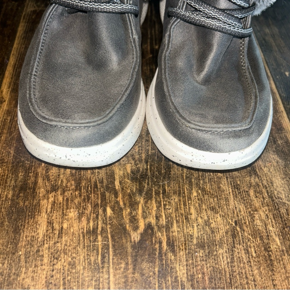 Bobs by Skechers Skipper - Hang Glider Sneaker Grey Size 6 women‎ - Picture 2 of 10